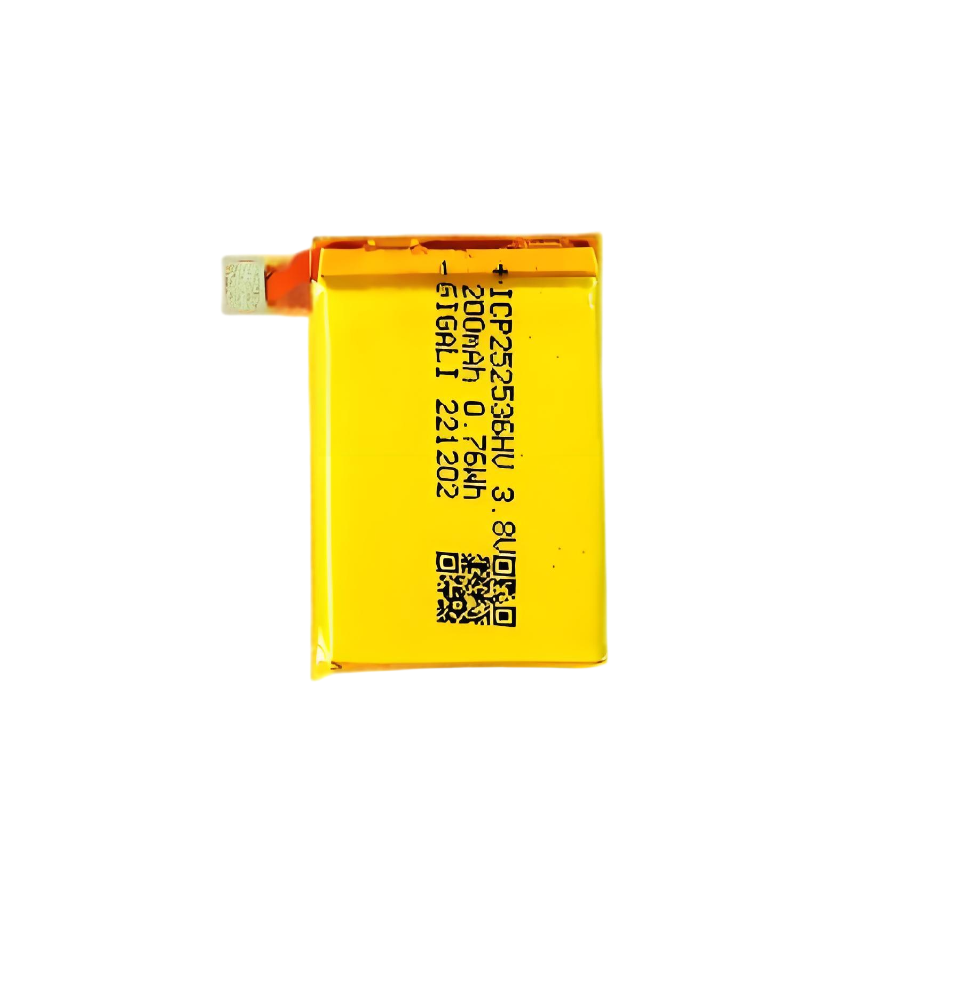 Gigalienergy ICP252536 3.8V 200mAh  battery pack